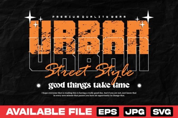 Download Urban Street Style Typography Design - Graph Collection