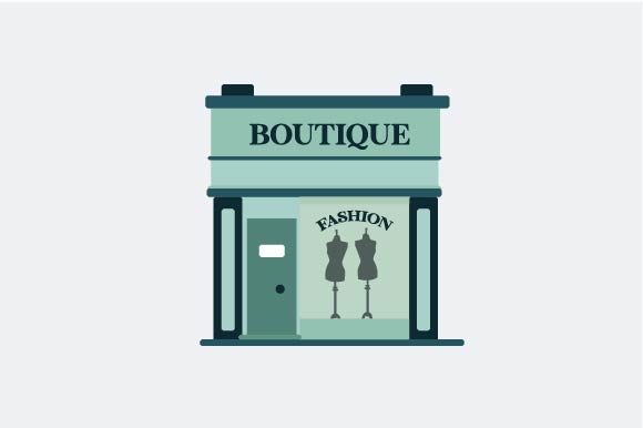 Download Boutique Vector Building Illustration - Boutique Collection