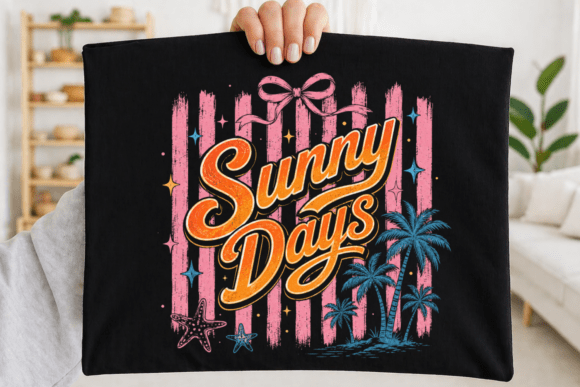 Download Retro Summer Typography Design - Graph Collection