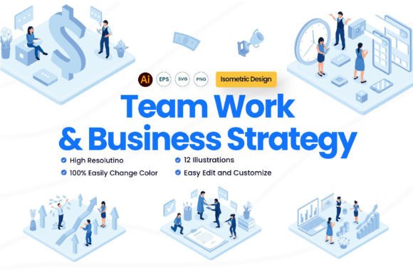 Download Team Work &amp; Business Strategy - Work Collection