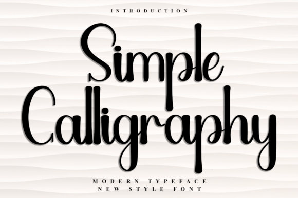 Download Simple Calligraphy - Graph Collection