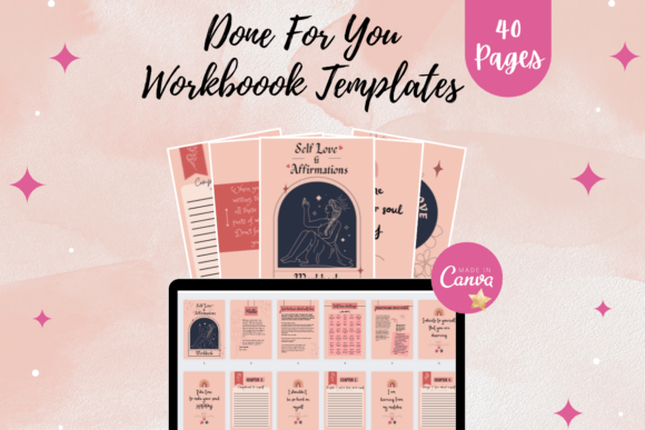 Download Canva Self Love &amp; Affirmations Workbook - Work Collection