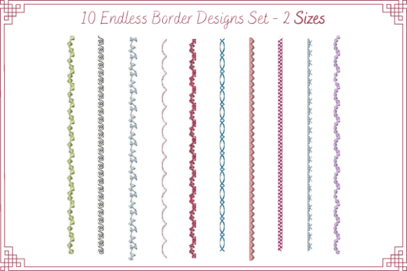 Download Simple Multipurpose Borders Set - Simple Collection