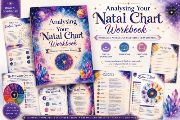 Download Analysing Your Natal Chart Workbook - Work Collection
