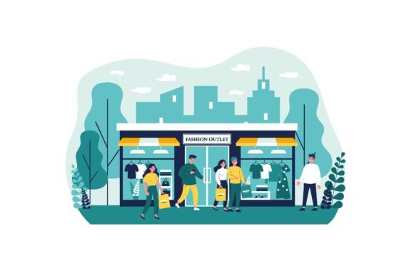 Download Consumers Shopping in Apparel Boutique F - Premium Bundle