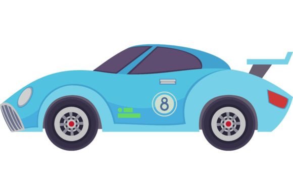 Download Side View of Race Car Vector. Automobile - Automobile Collection