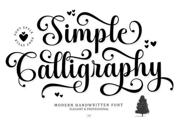 Download Simple Calligraphy - Premium Resources